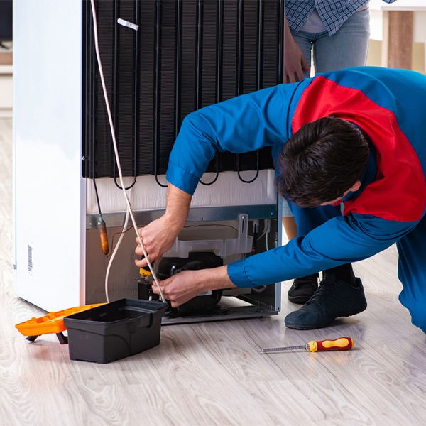 how long does it usually take to repair a refrigerator in Point Lookout Missouri